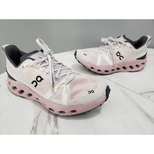 On Cloudsurfer Trail WP Waterproof Women 9 SILVER MAUVE‎ Hiking Running Shoes